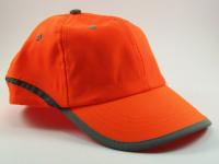 Reflexní čepice, oranžová